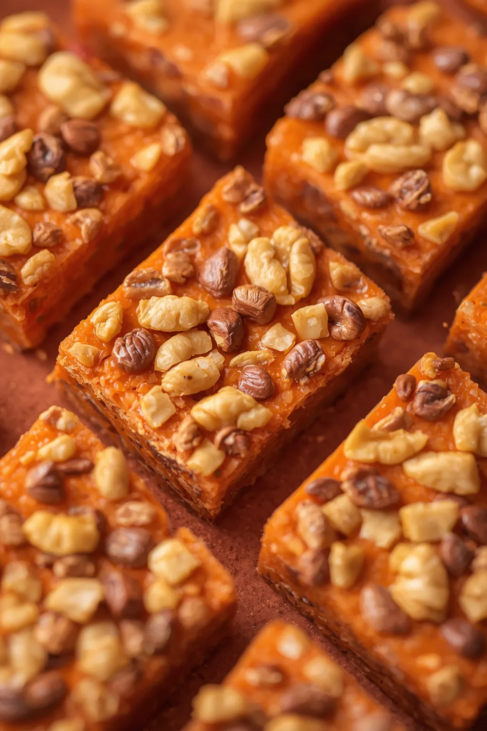 Nourishing Carrot Walnut Protein Bars