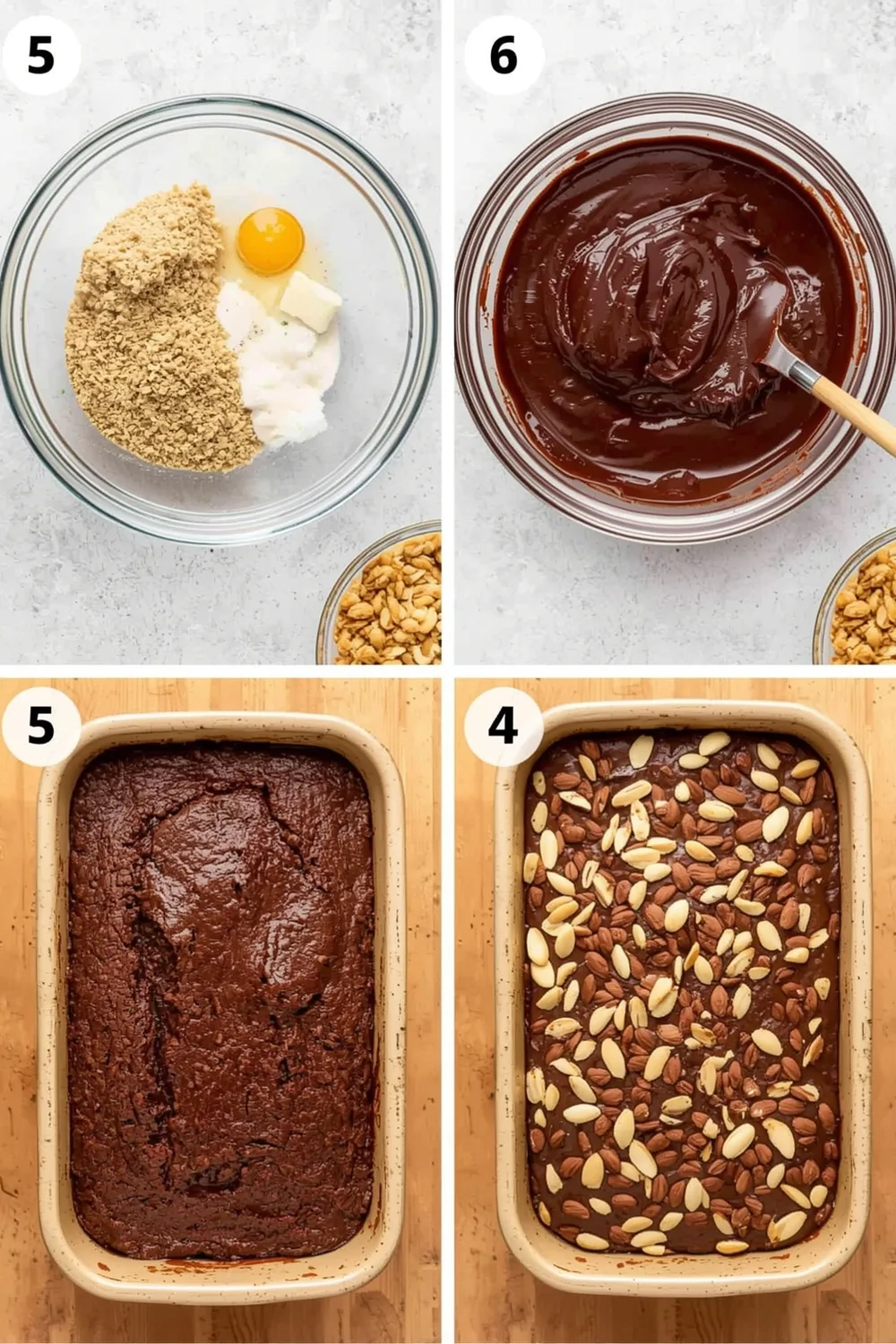 Nutritious Chocolate Almond Protein Loaf Recipe