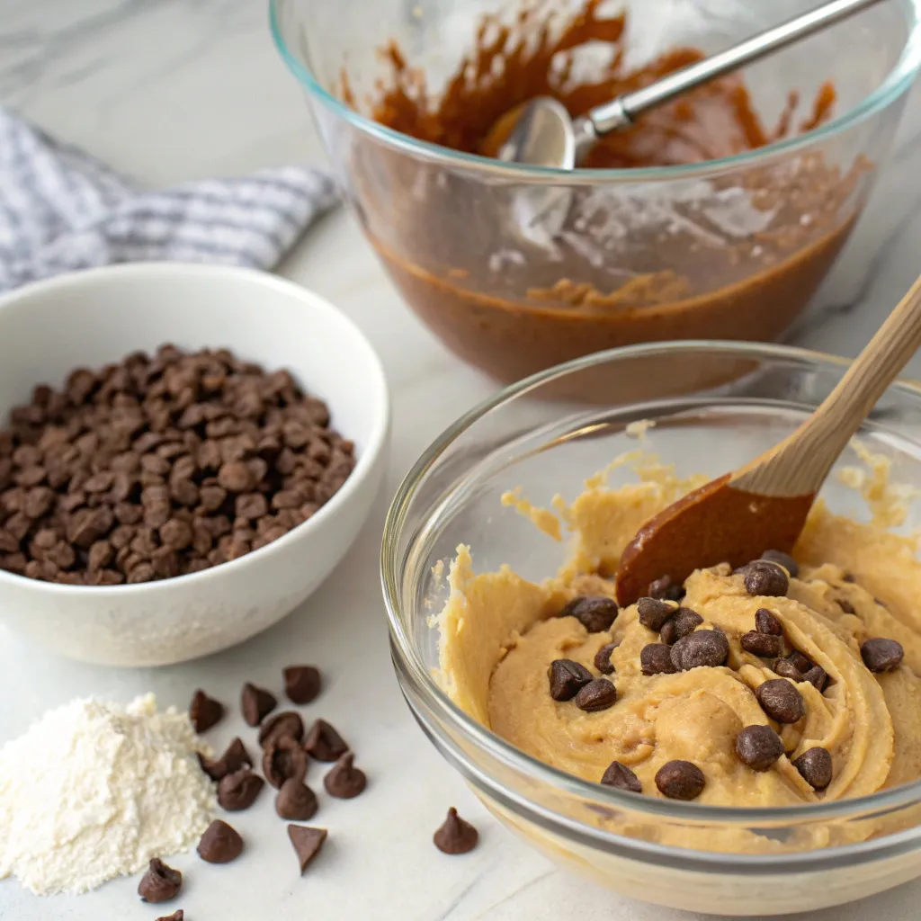 Chocolate Chip Caramel Bars