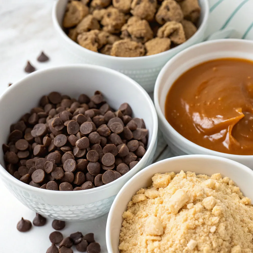 Chocolate Chip Caramel Bars
