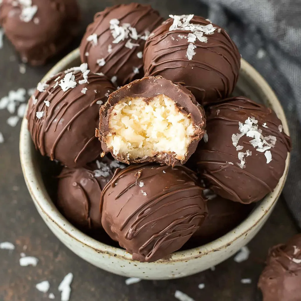 Chocolate Coconut Balls