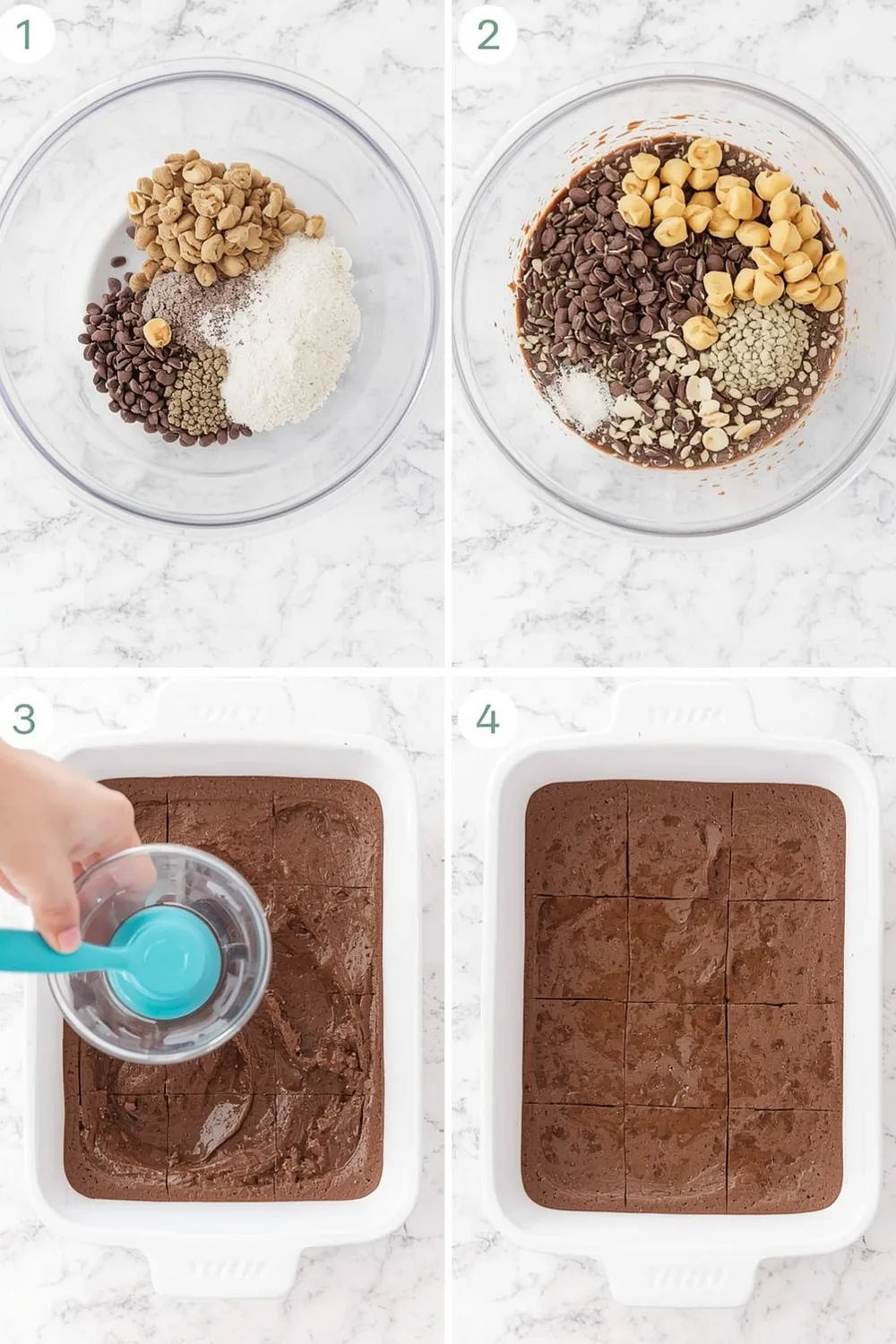 Delicious Healthy Nutritious Chocolate Hazelnut Breakfast Squares 2 Nutritious Chocolate Hazelnut Breakfast Squares