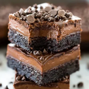 Chocolate No-Bake Cheesecake Bars