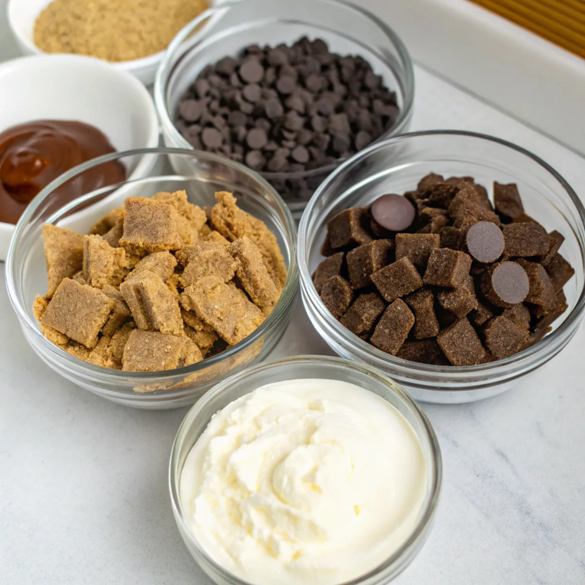 Chocolate No-Bake Cheesecake Bars