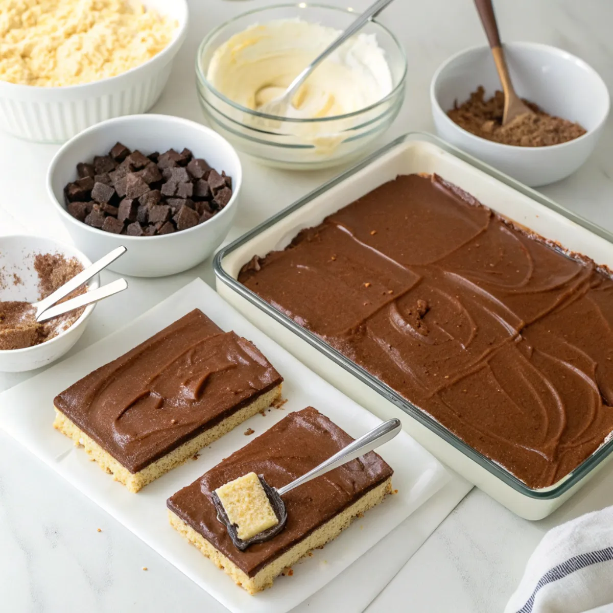 Chocolate No-Bake Cheesecake Bars