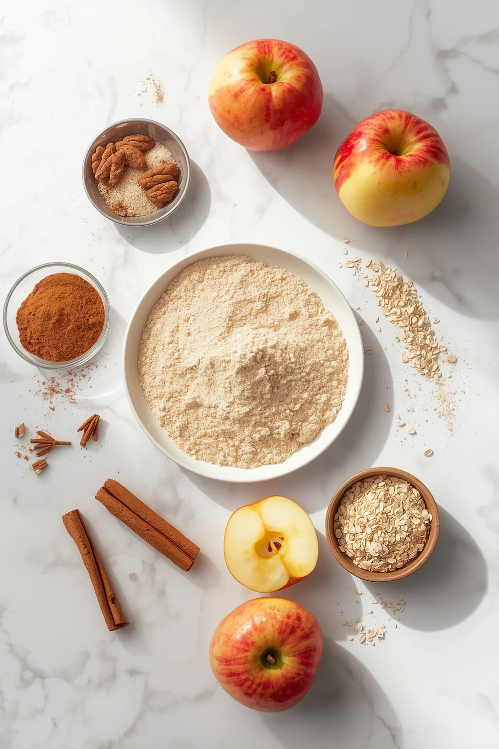 Cinnamon Apple Oat Flour Bliss