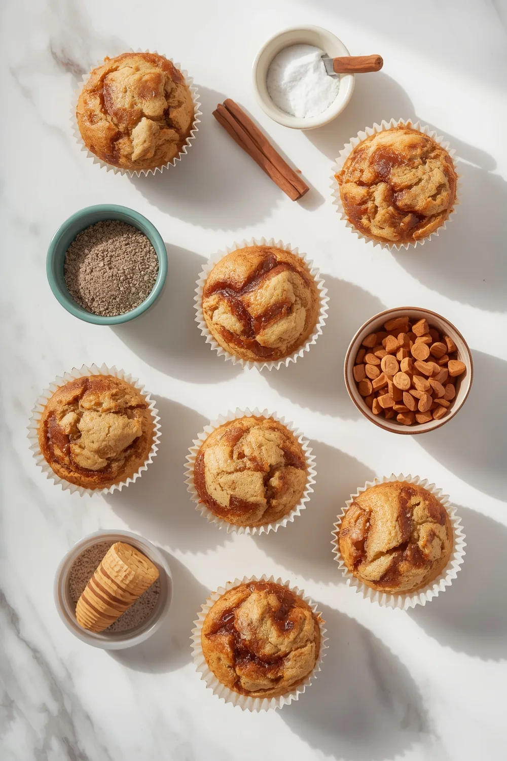 Cinnamon Swirl Protein Muffins for a Healthy Breakfast