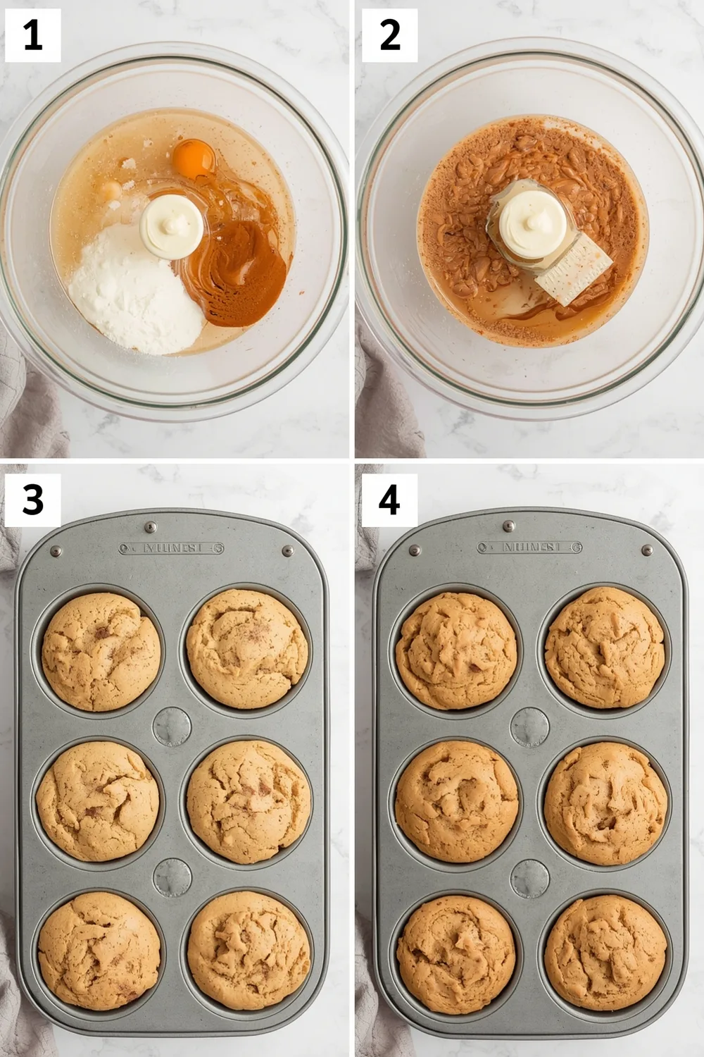 Cinnamon Swirl Protein Muffins for a Healthy Breakfast