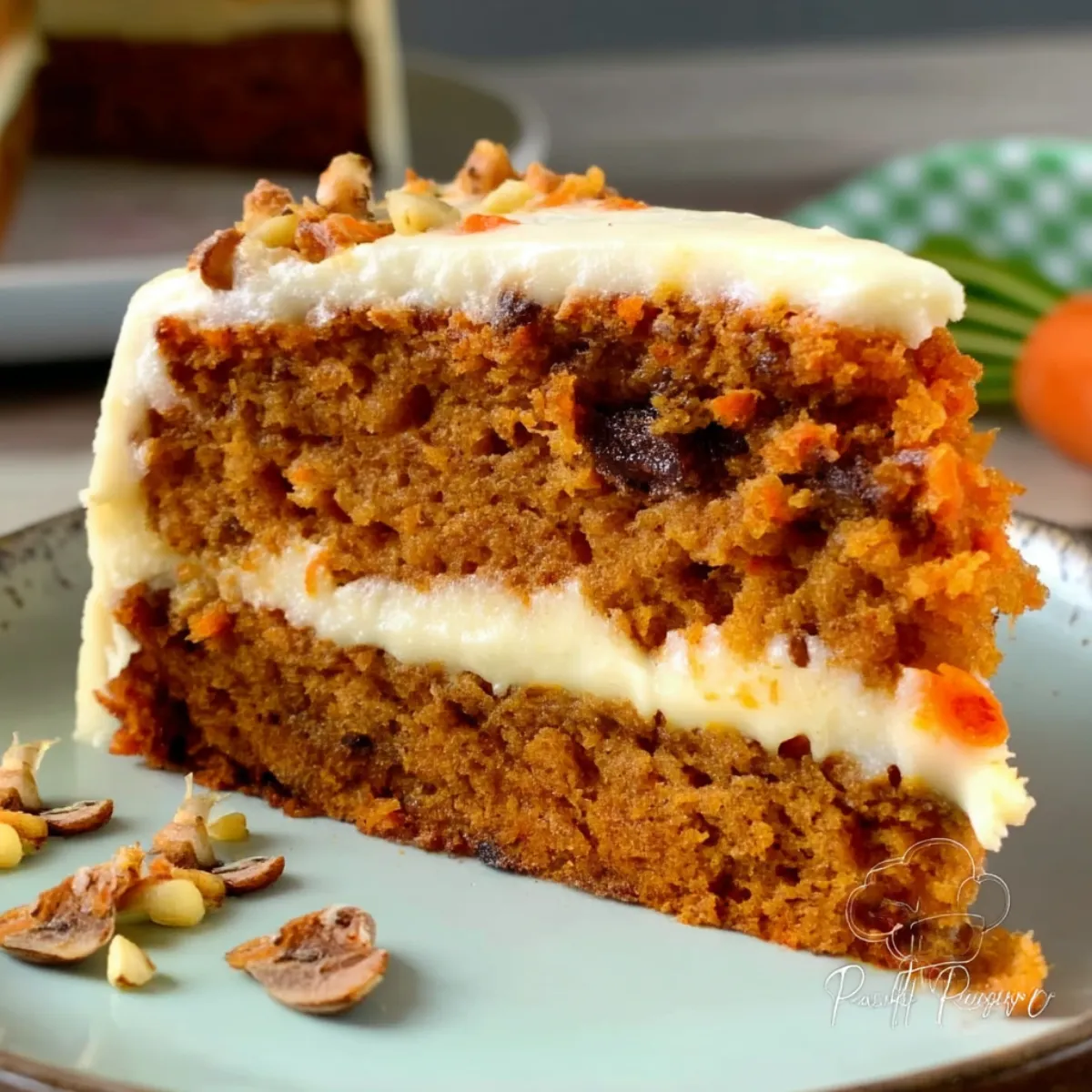Coconut Flour Carrot Cake