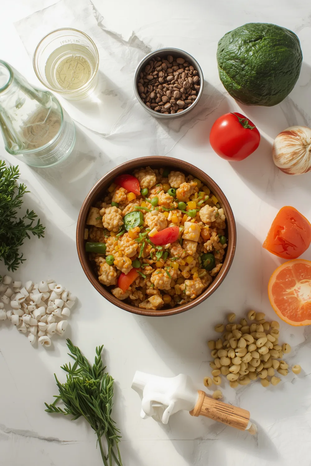 Savory Cottage Cheese and Vegetable Bake for a Quick Dinner