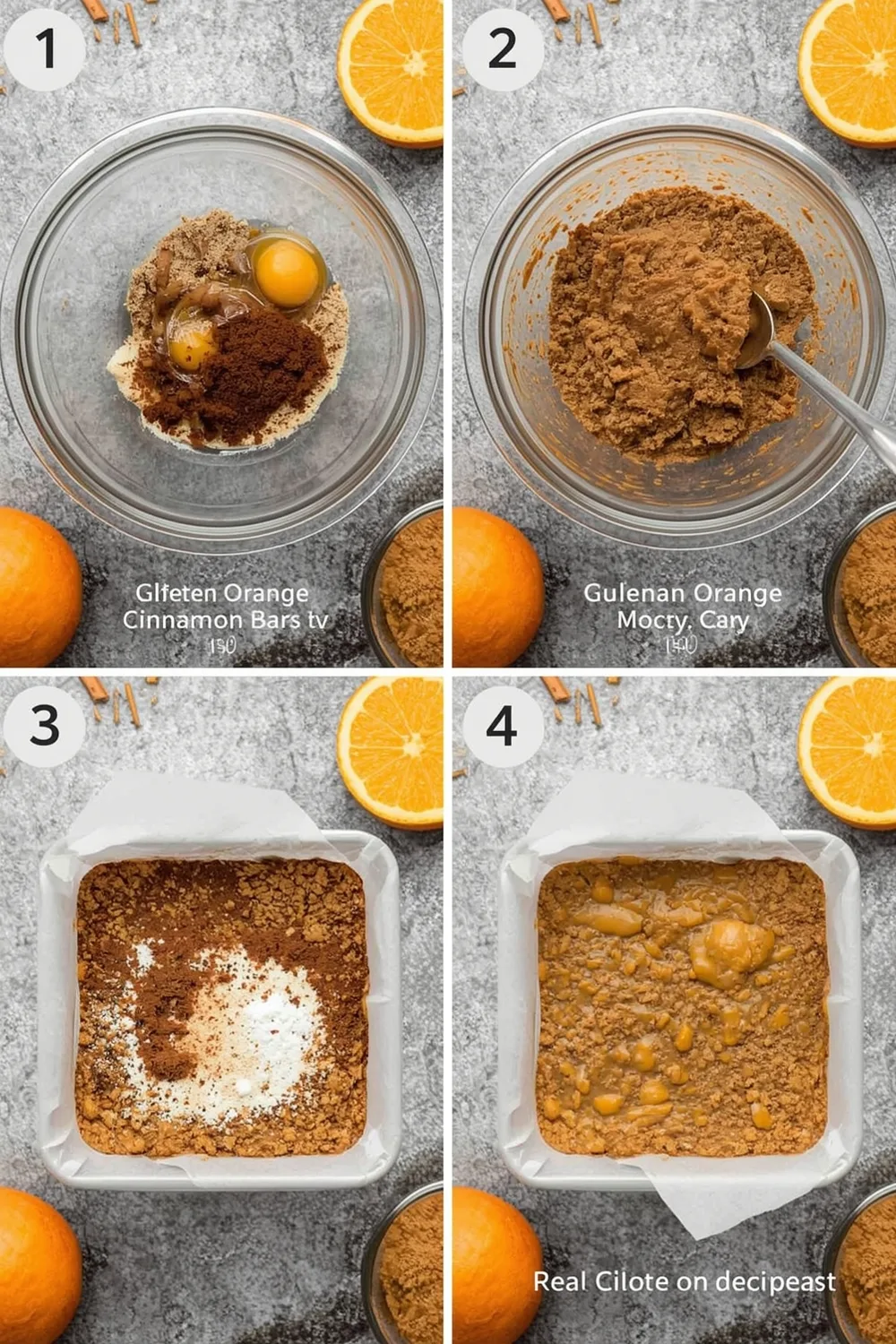 Irresistible Gluten Free Cinnamon Orange Winter Energy Bars - 10 Ingredients 2 Gluten Free Cinnamon Orange Winter Energy Bars
