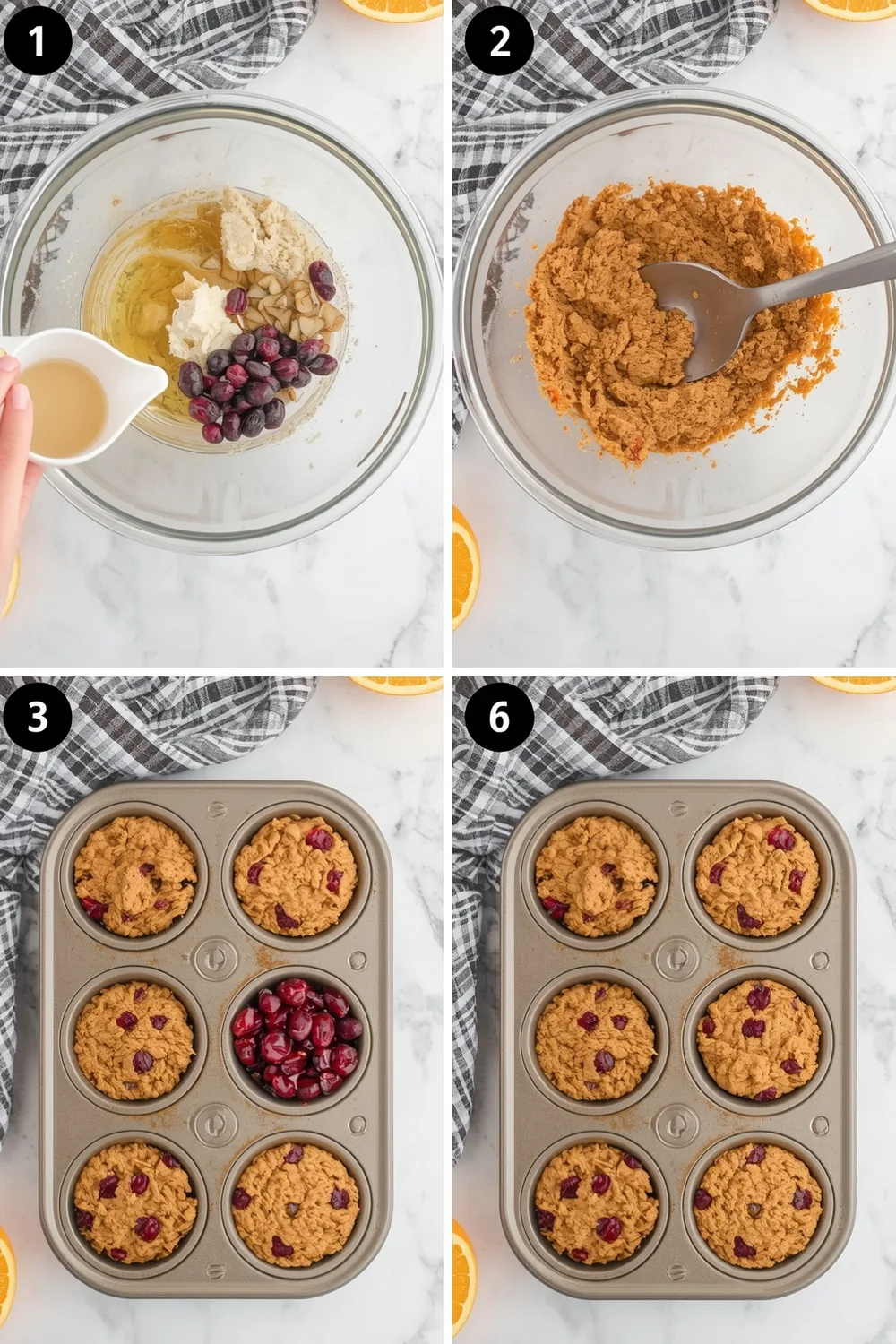 Delicious Gluten Free Cranberry Orange Morning Muffins