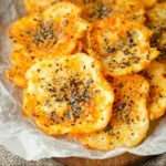 Crunchy Cottage Cheese Chips