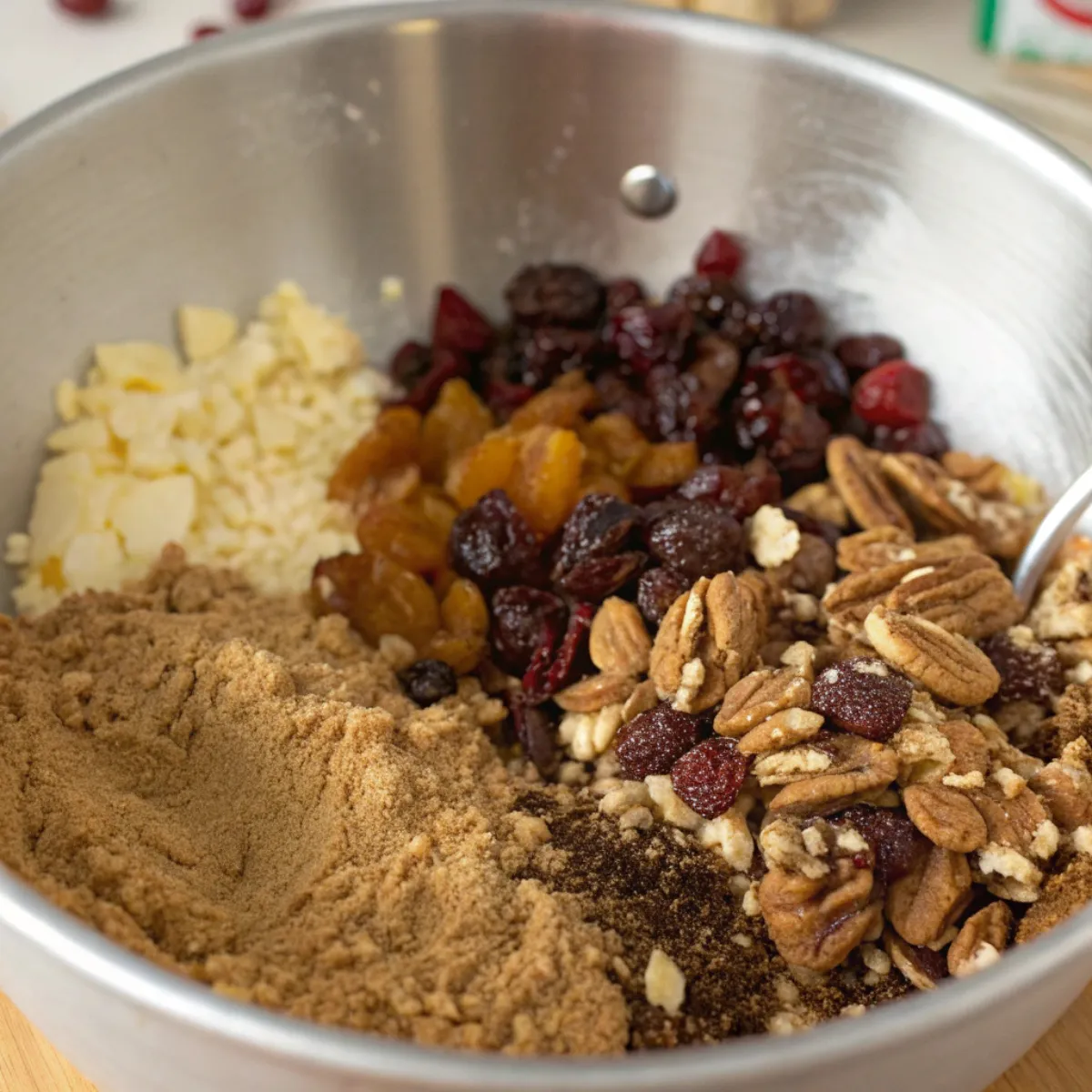 Dense Winter Fruit & Nut Cake