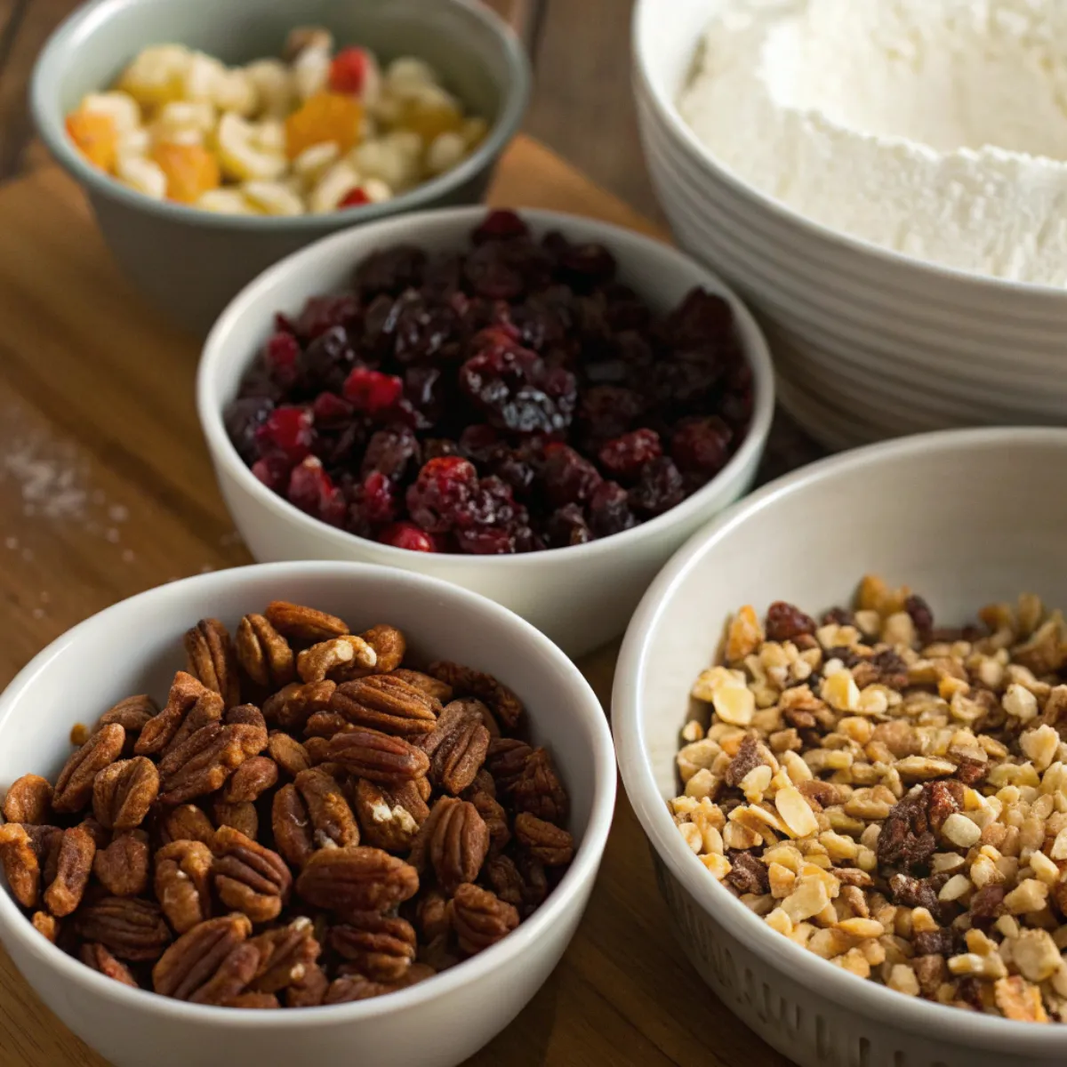 Dense Winter Fruit & Nut Cake