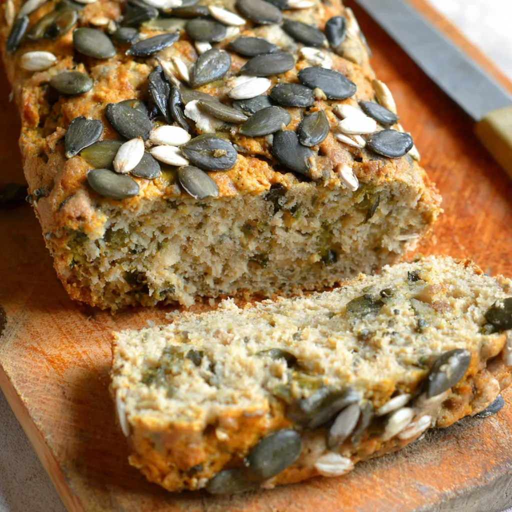 Flourless Seeded Protein Bread