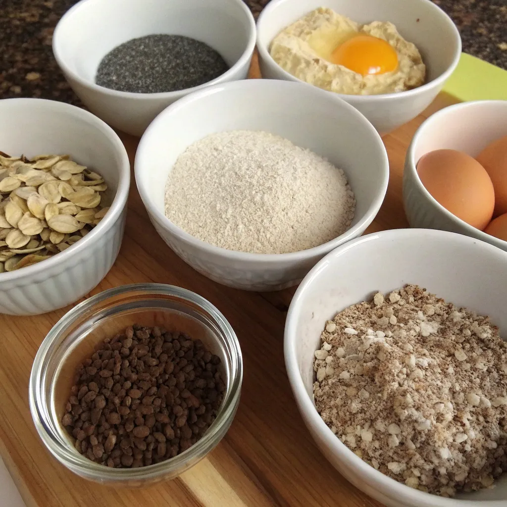 Flourless Seeded Protein Bread