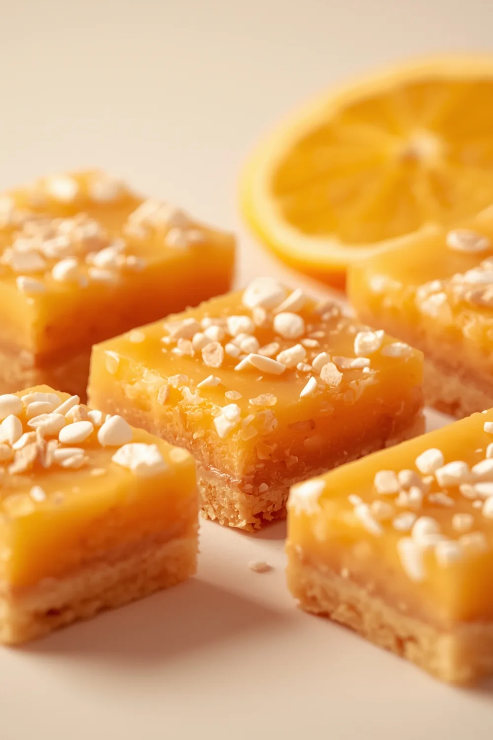 Irresistible Seasonal Ginger Citrus Bliss Bars: 12 Ingredients 3 Seasonal Ginger Citrus Bliss Bars Gluten Free