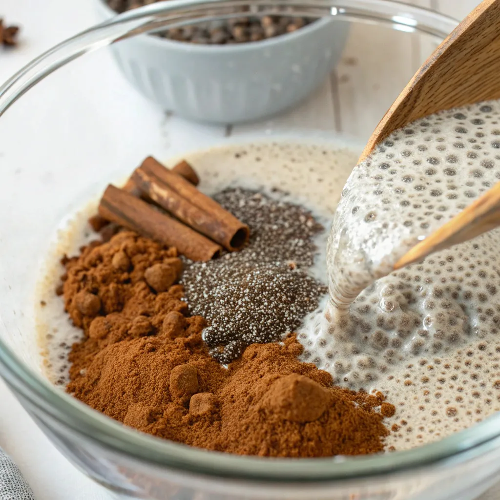 Insanely Powerful Gingerbread Chia Pudding (50g Protein in 2 Minutes!) 10 Gingerbread Chia Pudding