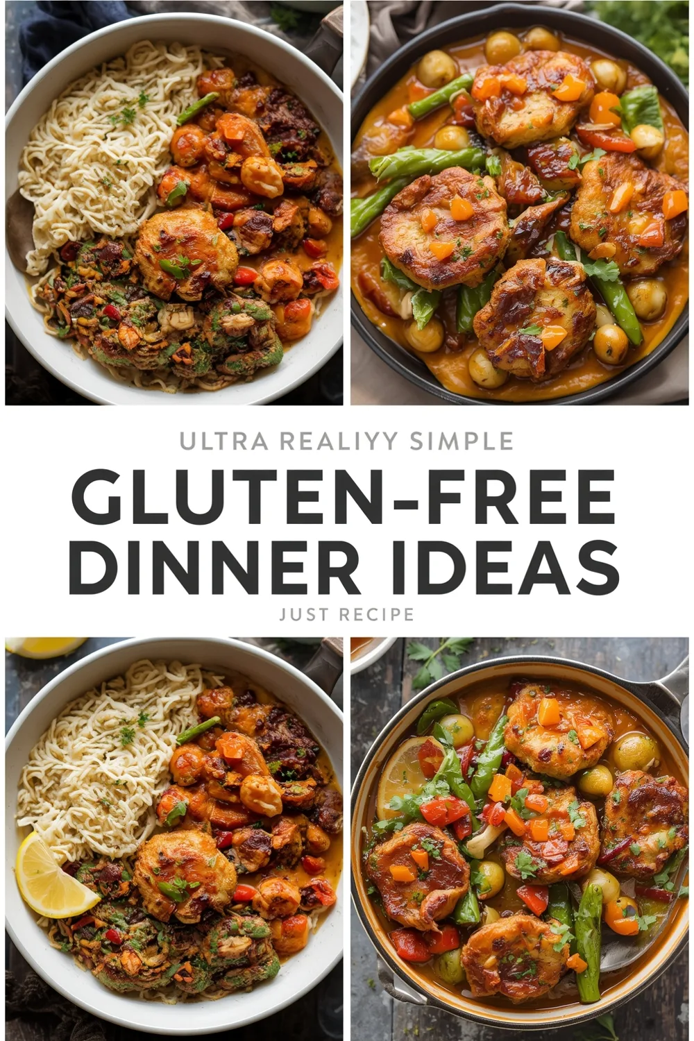 Delicious Gluten Free Dinner Ideas: 5 Comforting and Easy Recipes 2 Deliciously Simple Gluten Free Dinner Ideas