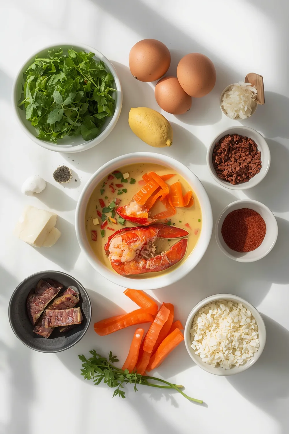 Irresistible Decadent Lobster Bisque Soup Recipe for 6 Servings 1 Decadent Lobster Bisque Soup Recipe