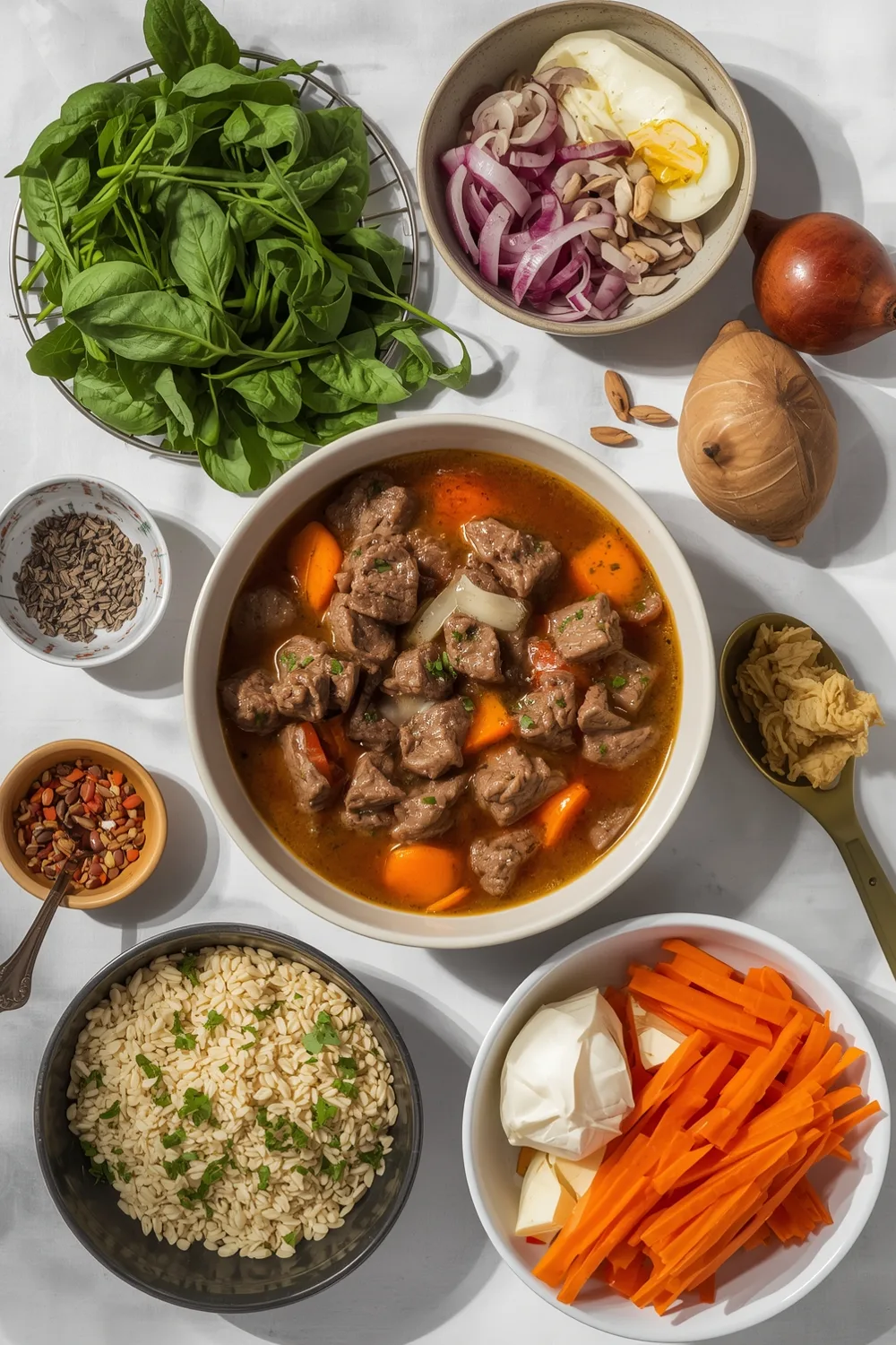 Cozy Beef Barley Soup with Vegetables Recipe