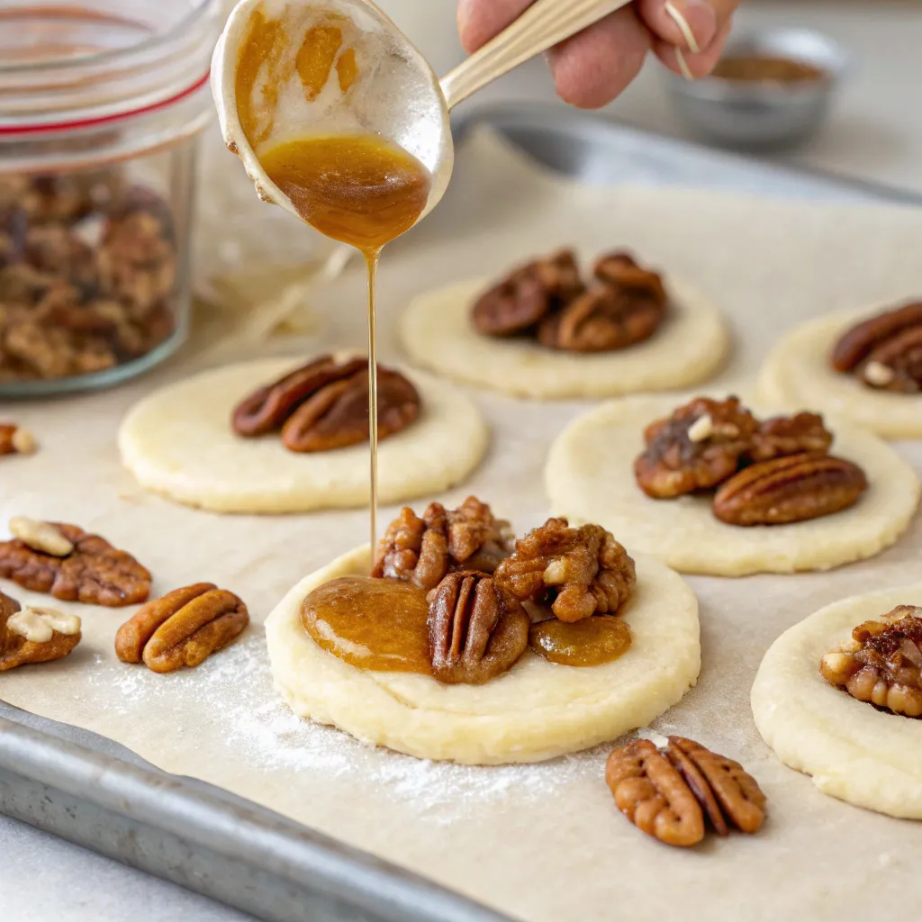 Gourmet Maple Pecan Pie Cookies