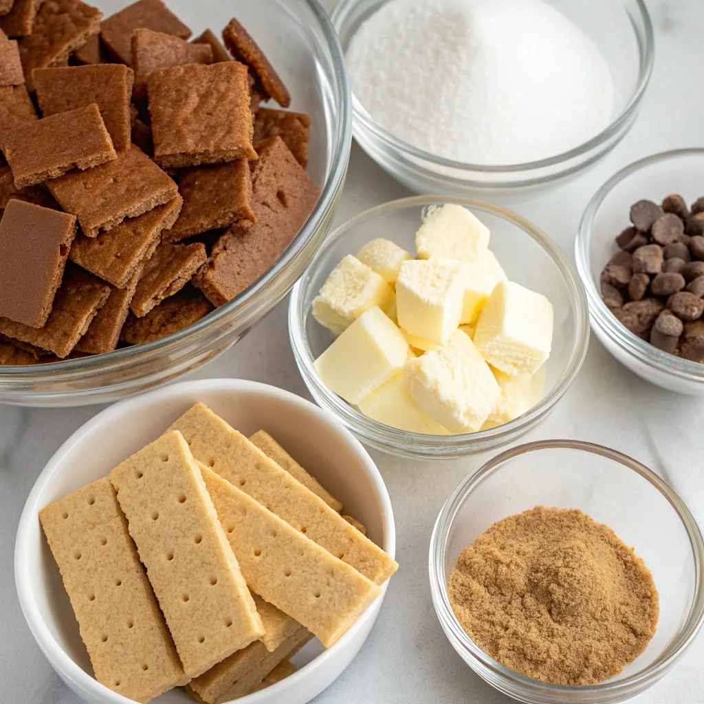 Graham Cracker Toffee (Sweet, Crunchy, Irresistible!) 9 Graham Cracker Toffee