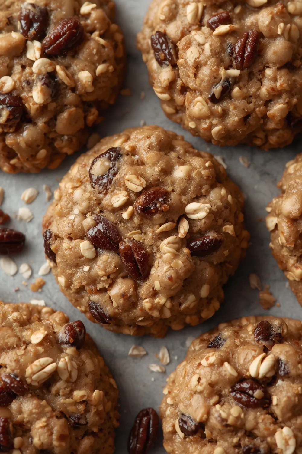 Delicious Soft Oatmeal Raisin Cookies Made Healthy and Nutritious