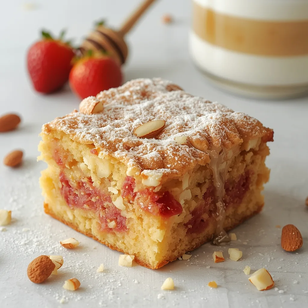 Gluten Free Festive Honey Almond Winter Morning Bake