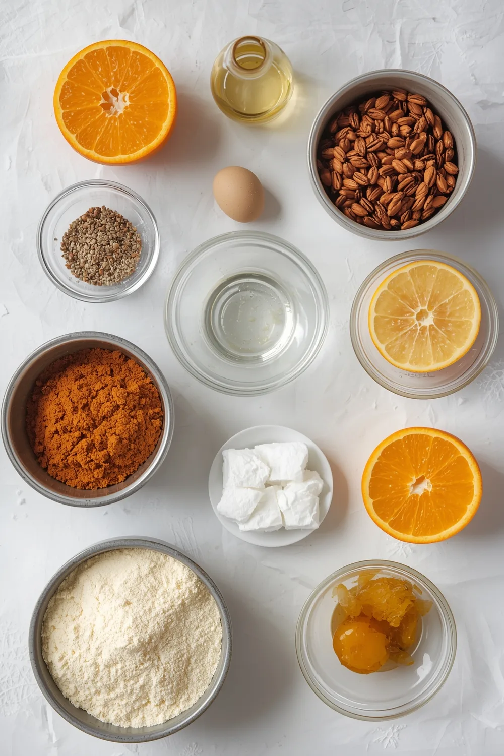 Gluten Free Festive Orange Spice Cake for Winter Breakfast