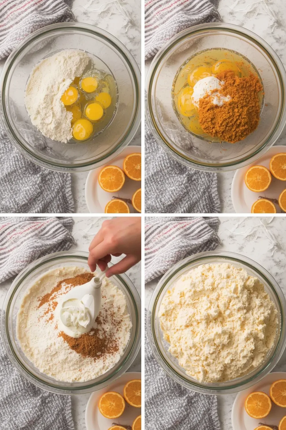Gluten Free Festive Orange Spice Cake for Winter Breakfast