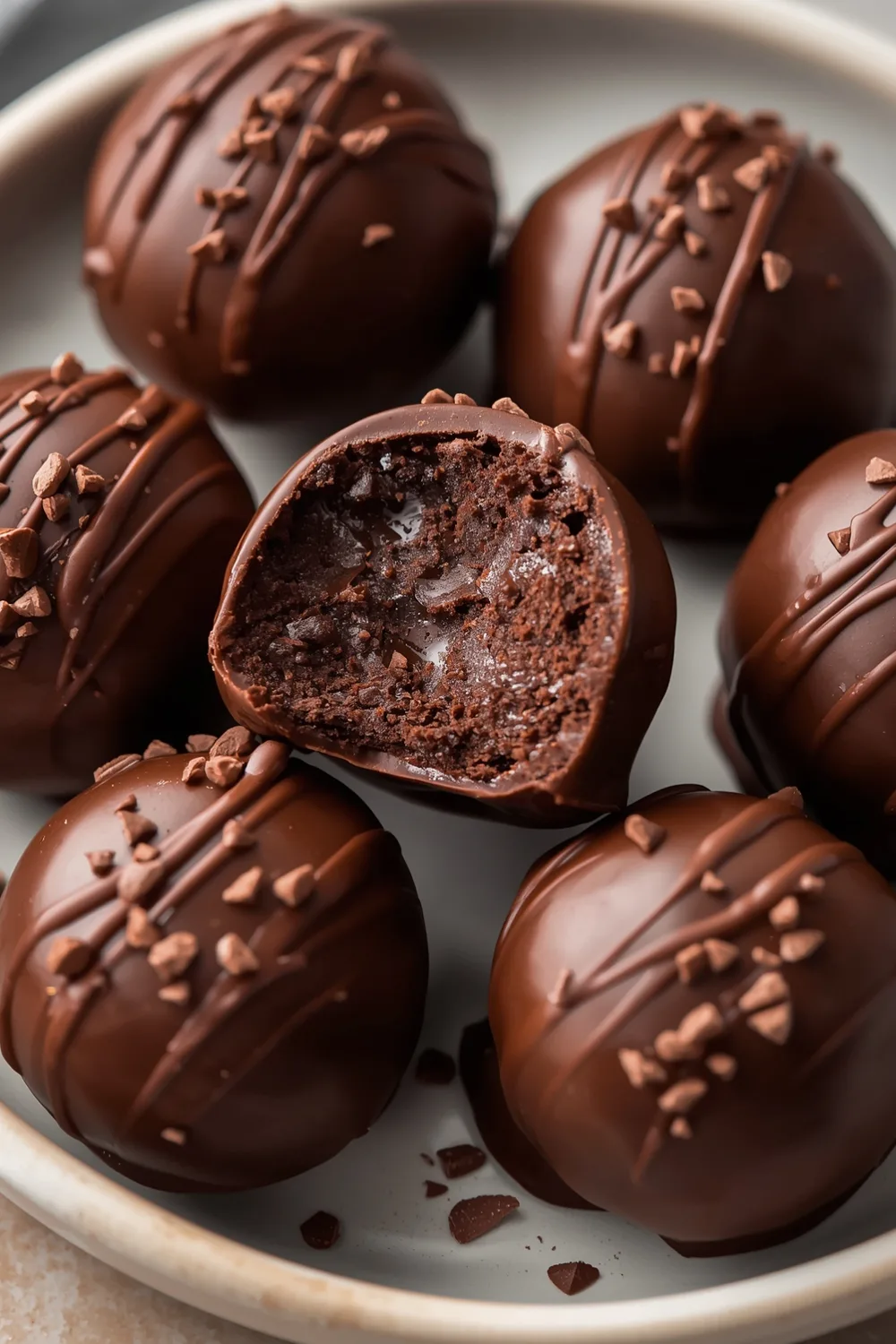 Irresistible Decadent Three Ingredient Keto Chocolate Truffles 2 Decadent Three Ingredient Keto Chocolate Truffles