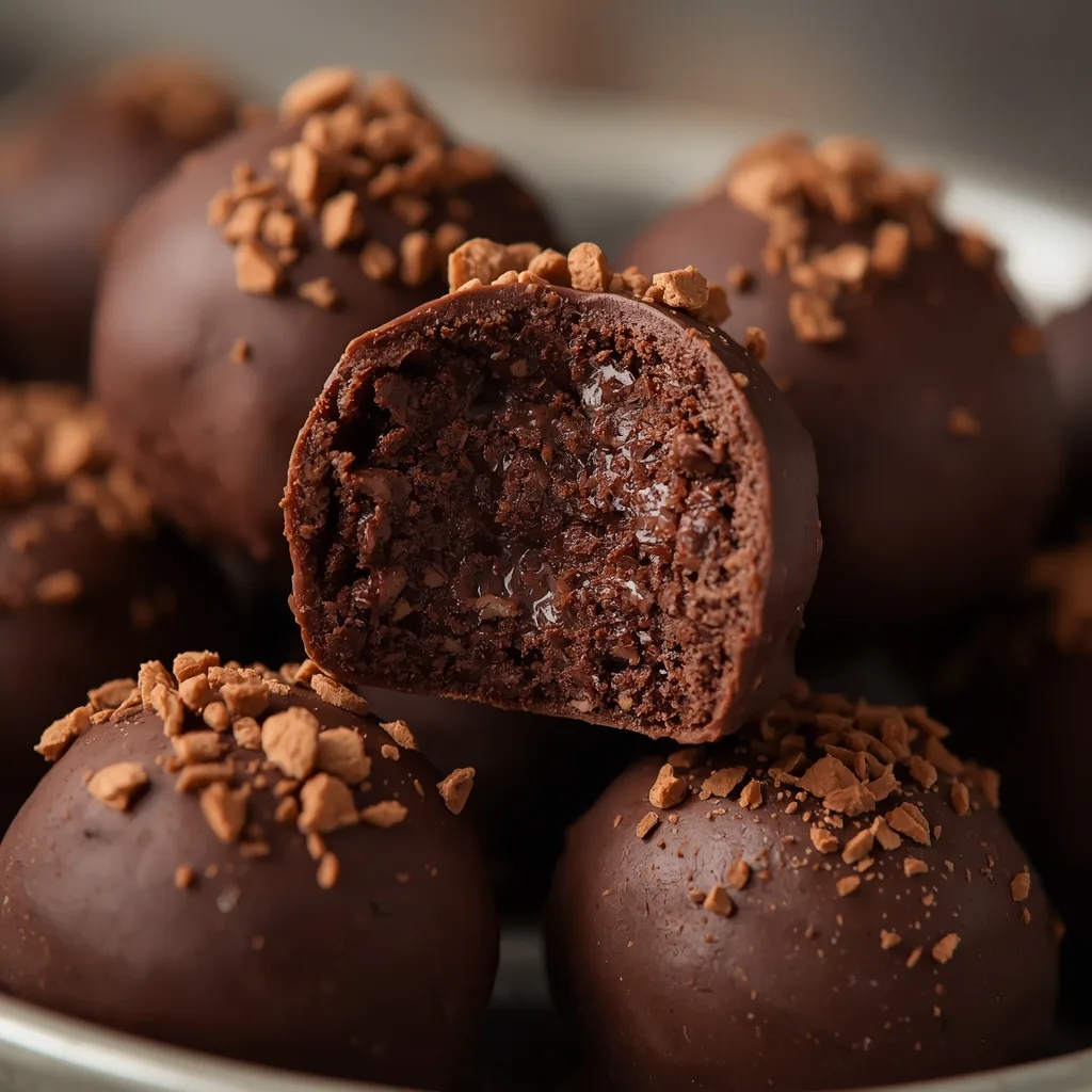 Decadent Three Ingredient Keto Chocolate Truffles