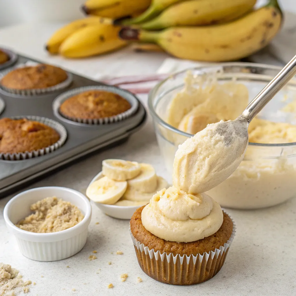 Luxurious Banana Cream Cupcakes (Bakery-Style & Dreamy Soft!) 10 Luxurious Banana Cream Cupcakes