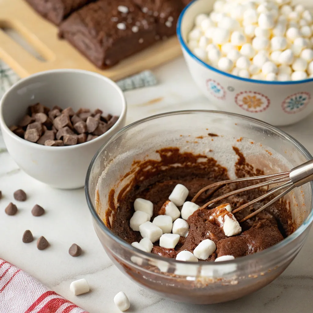 Marshmallow Brownies