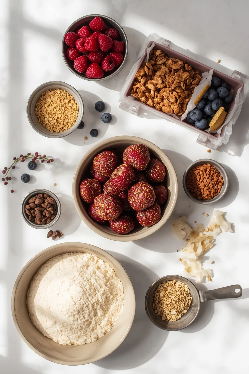 Nutty Berry Breakfast Bites for a Winter Morning