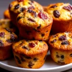 Mini Fruit Cake Muffins