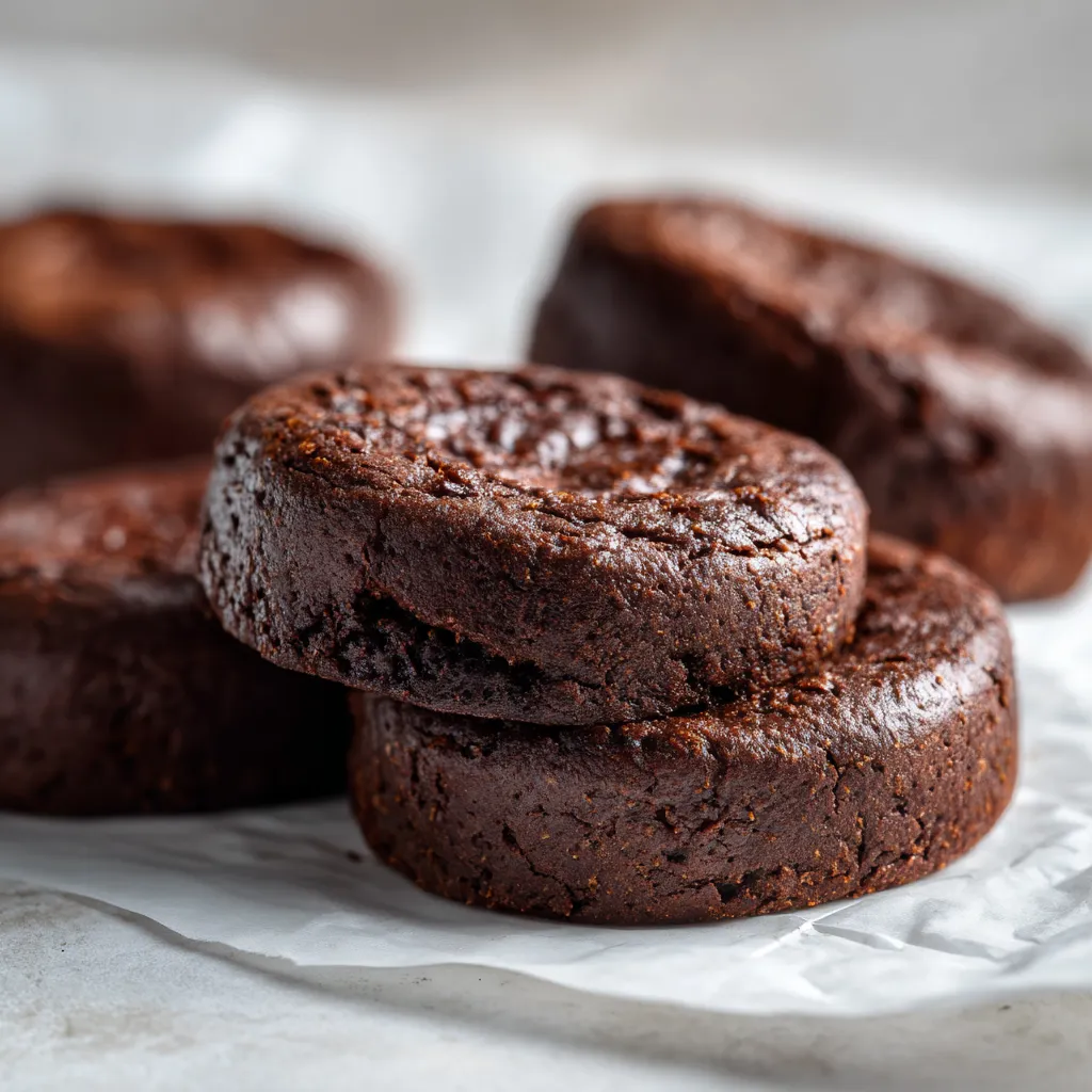 No-Bake Cottage Cheese Brownie Cookies
