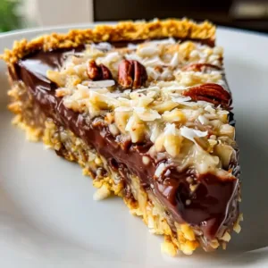 No-Bake German Chocolate Pie