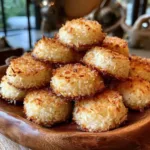 No-Bake Toasted Coconut Macaroons