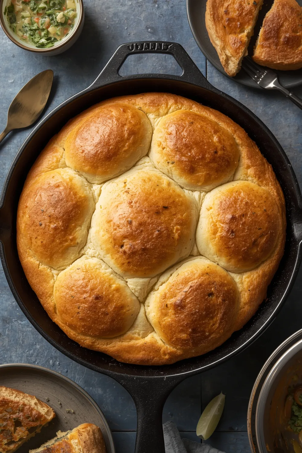 Delicious Quick Skillet Bread Recipe in Minutes – Easy Comfort Food 2 Quick and Simple Skillet Bread Recipe in Minutes