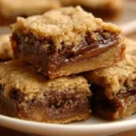 Oatmeal Fudge Bars