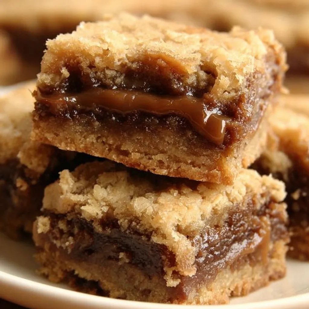 Oatmeal Fudge Bars