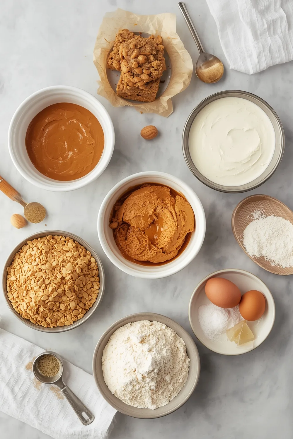 Irresistibly Chewy Peanut Butter Cookie Bars