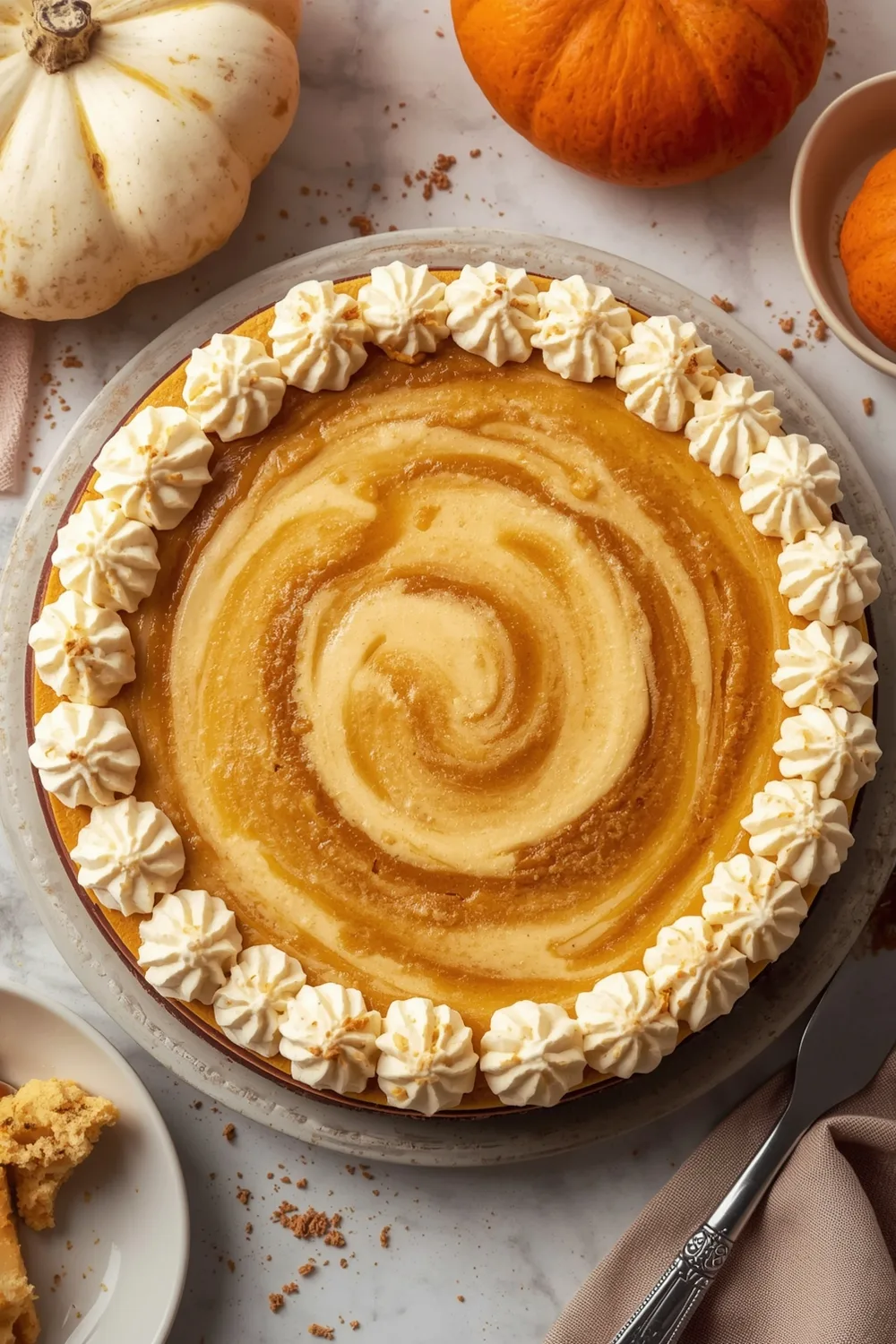 Irresistible Creamy Pumpkin Swirl Cheesecake Recipe – 10 Ingredients 2 Creamy Pumpkin Swirl Cheesecake Recipe