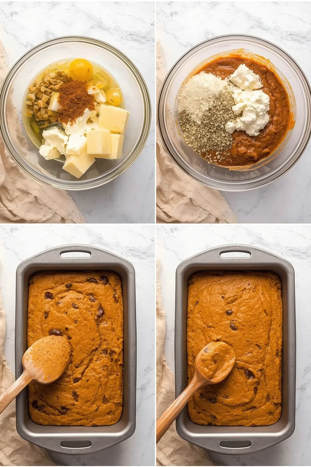 Pumpkin Spice Cottage Cheese Protein Loaf