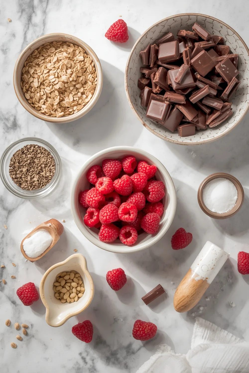 Gluten Free Raspberry Chocolate Oat Delights