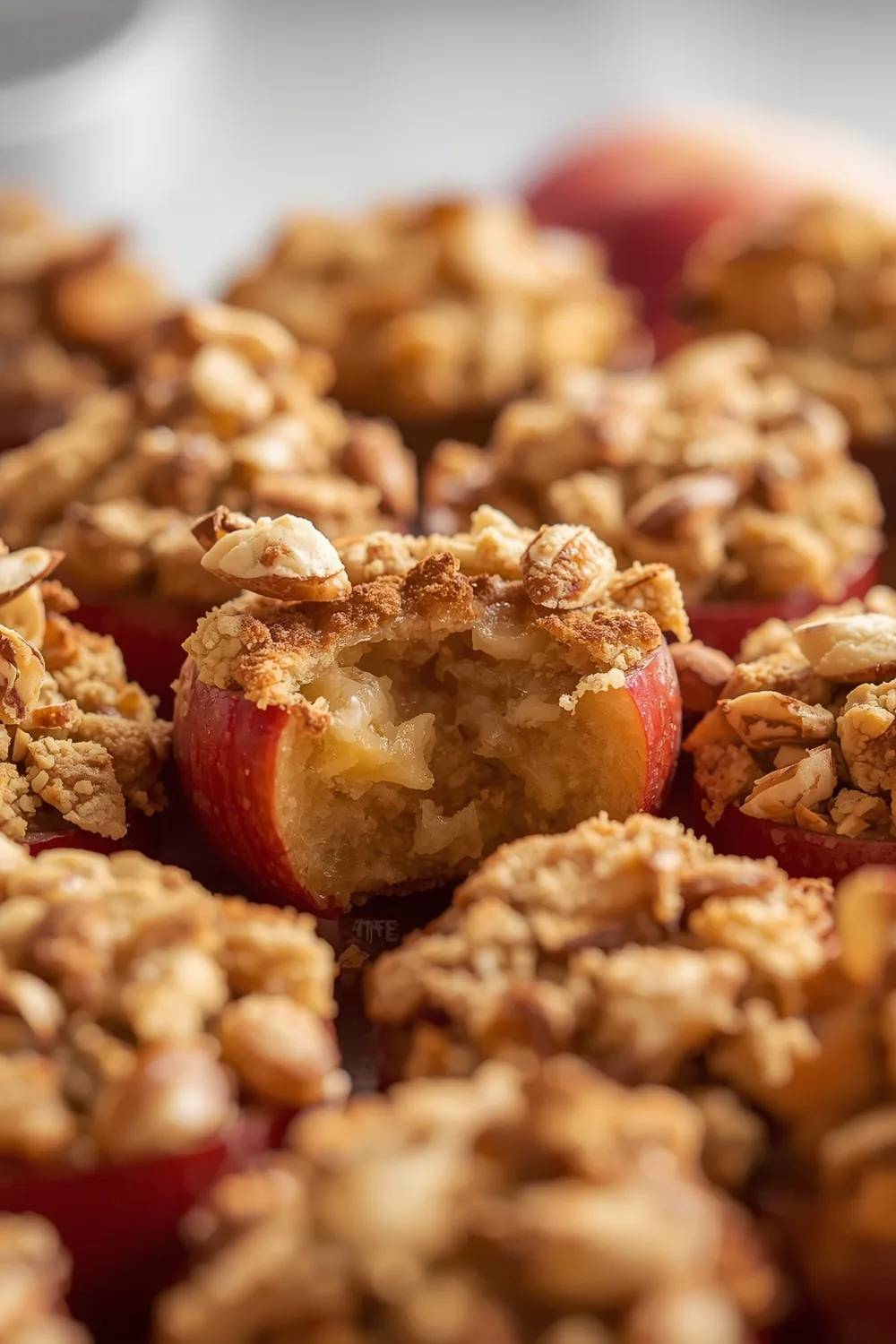 Delicious Gluten Free Apple Almond Crumble Bites for Cozy Winter Snacking