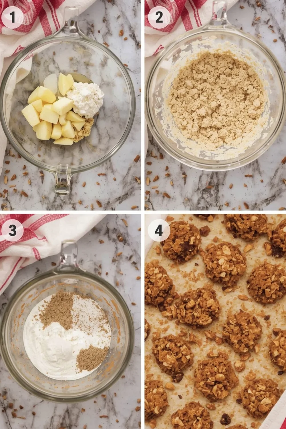 Delicious Gluten Free Apple Almond Crumble Bites for Cozy Winter Snacking